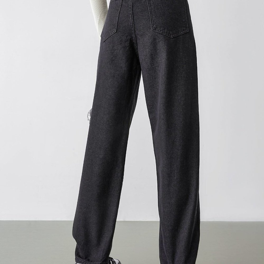 J.Ing Anarosa Black Distressed Jeans — image 4 of 7